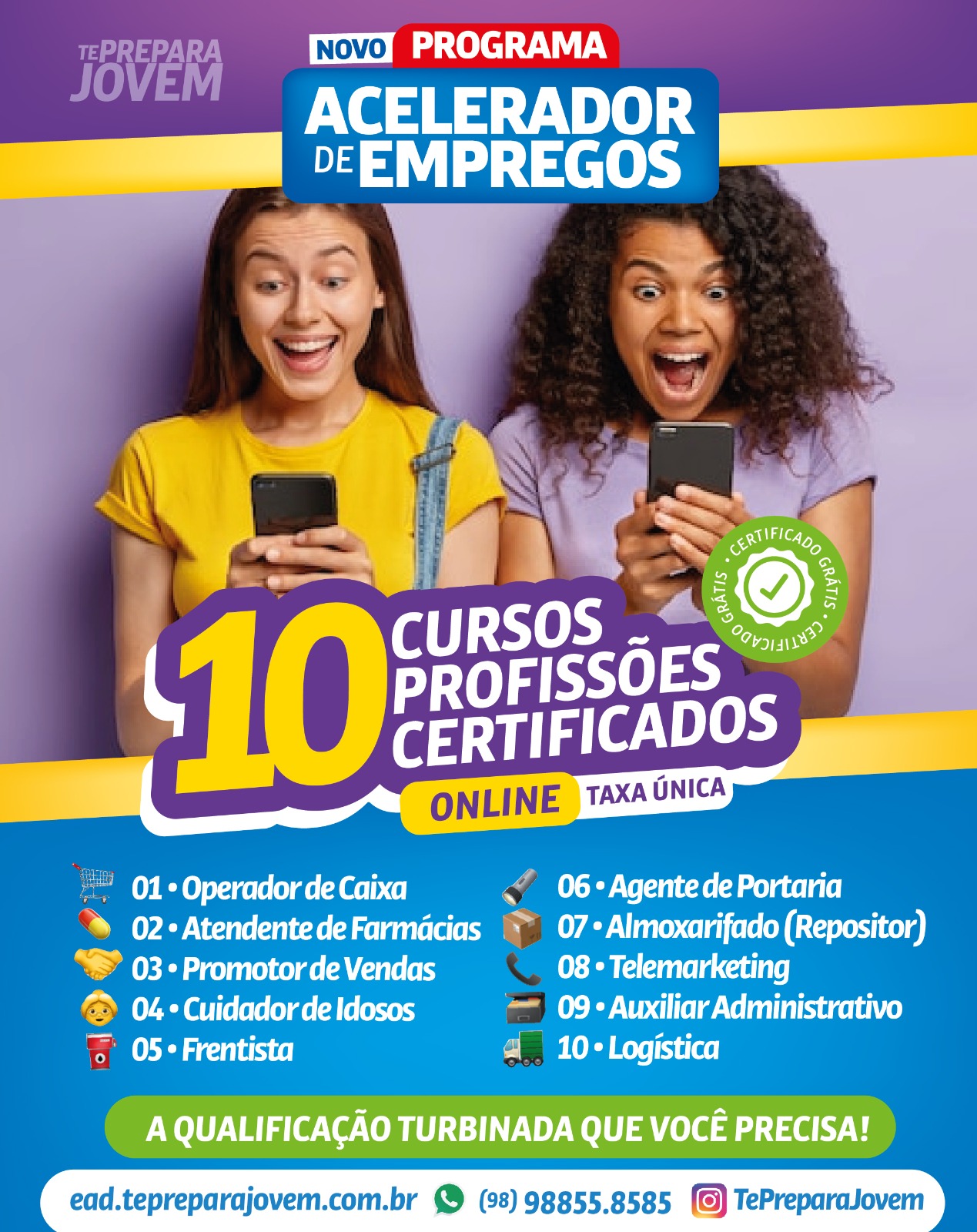 NOVAS TURMAS